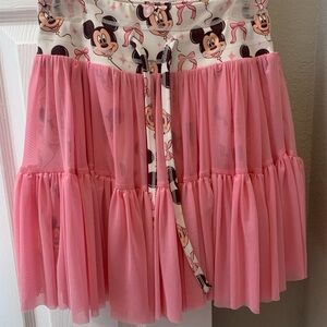 Adult Minnie Mouse Balloon Skort XS